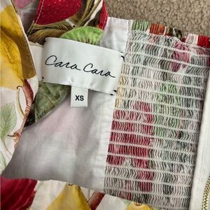 Cara Cara Darby crop top with fruit XS
